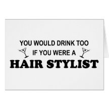 De boissons coiffeur trop - carte
