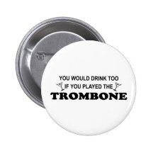 De boissons trombone trop - badge
