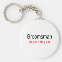 De charme (Groomsman) Porte-clef
