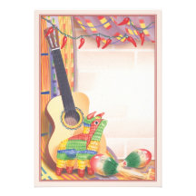 © de fiesta cartons d'invitation