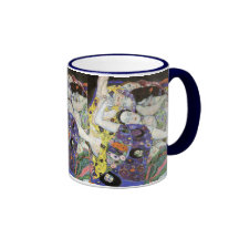 ~ de Gustav Klimt la Vierge Tasse À Café