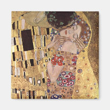 ~ de Gustav Klimt le baiser Magnets