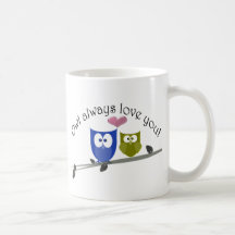 De hibou amour toujours vous ! mug à café