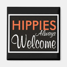 De HIPPIES accueil toujours Magnets Pour Réfrigérateur