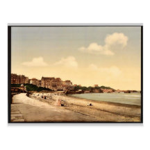 De la plage, cru de Biarritz, Pyrénées, France Carte Postale