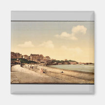 De la plage, cru de Biarritz, Pyrénées, France Aimants Pour Réfrigérateur