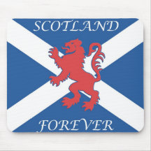 De l'Ecosse lion Mousepad effréné pour toujours Tapis De Souris