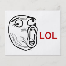 De LOL de rire visage bruyant Meme de rage Prospectus