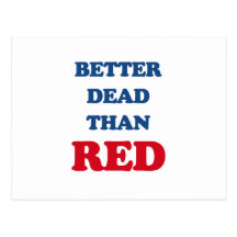 De meilleurs morts que le rouge carte postale