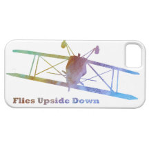 De "mouches biplan upside-down" étui iPhone 5