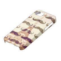 De Paris avec la moustache Coque iPhone 5