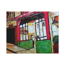 ~ de peinture le Charcuterie de Boucherie de magas Impression Sur Toile