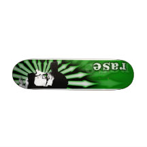 De plate-forme étrange de patin de barbe skateboards personnalisés