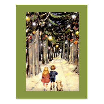 De promenade un chemin de la mémoire de Noël vers  Cartes Postales
