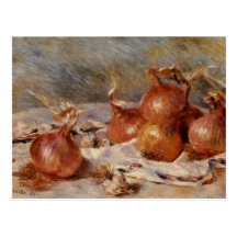 De Renoir toujours la vie aux oignons (1881) Cartes Postales