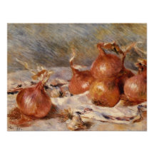 De Renoir toujours la vie aux oignons (1881) Carton D'invitation