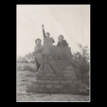 De retour dans le Texas ! cartes postales