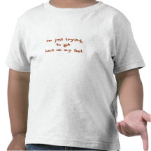 De retour sur mes pieds t-shirt