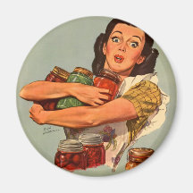 De rétros femmes vintages 2ÈME GUERRE MONDIALE nat Aimants