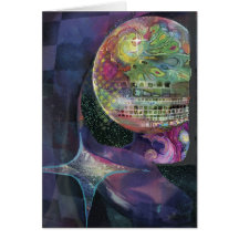 *** de scintillement de l'espace carte