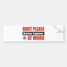 De tranquillité ingénieur nucléaire svp au travail adhésif pour voiture