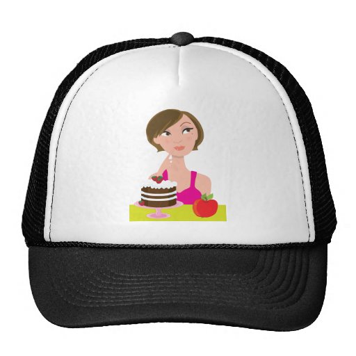 Décision de fille casquettes de camionneur