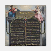 Déclaration des droites de l'homme et du citoyen magnets