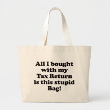 Déclaration d'impôt - sac