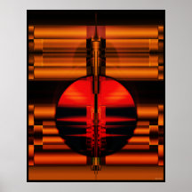 Deco en rouge   (664) 20 X.25 Posters
