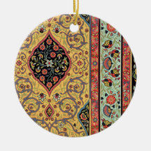 Décoration persane, plat XXV 'd'Orn polychrome Ornement De Noël