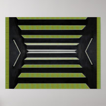 Décorations de spectre de couleur de faisceau de G Affiches