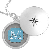 Décoré d'un monogramme gris bijouterie fantaisie