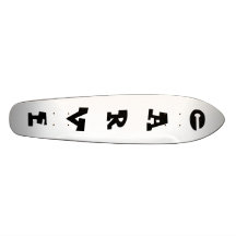 Découpez la longue plate-forme de conseil skateboards customisés