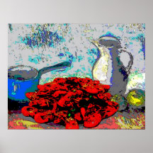 D'écrevisses toujours la vie, Fauvism Poster