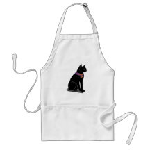 Déesse Bastet de chat égyptien Tablier