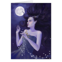 Déesse de carte de nuit