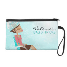 Déesse de cheveux sac à main avec dragonne