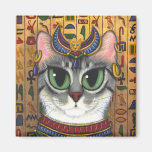 Déesse de filasse, aimant d'art de chat de Bastet 