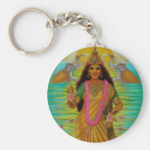 Déesse Lakshmi Keychain Porte-clefs