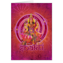 Déesse SHAKTI/LAKSHMI Cartes