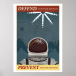 Défendez vos astronautes semblables posters