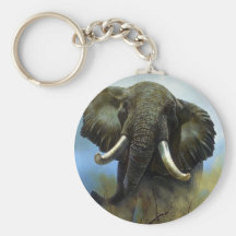 Défenses, éléphants porte-clef