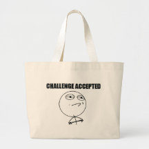 Défi admis sac en toile