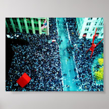 défilé de bande de téléimprimeur posters