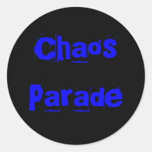 Défilé de chaos autocollants