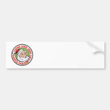 Défilé du père noël de Noël de père Adhésif Pour Voiture
