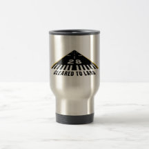Dégagé pour débarquer la piste mug