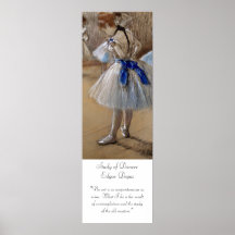 Dégazez l'étude de la copie de danseur affiches