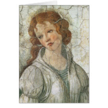 Degli Albizzi de Giovanna recevant un cadeau des f Carte De Vœux