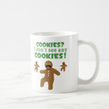 Déguisement de bonhomme en pain d'épice tasses